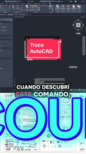Si usas AutoCAD. Guardalo, lo vas a usar más de lo que crees AutoCAD tutorial #AutoCAD #BloquesDinamicos #fyp #Arquitectos #trucos
