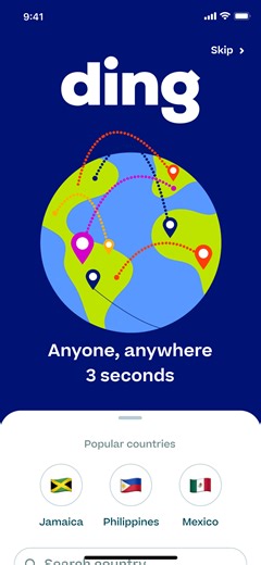 Top-up on the go with our app. For fast & secure top-up from anywhere, anytime. Join over 1 million customers worldwide enjoying the power of our app, today📱 https://ding.onelink.me/1921908221/3f6ac060 #ding #alittlegoesalongway #dingapp | Ding