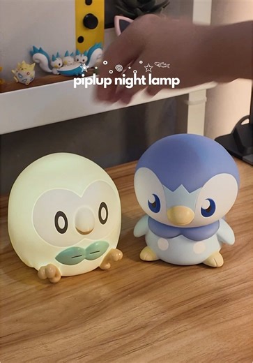 Peanut | Tech Content Creator (@httpeanut) - Piplup Lamp for Pokemon Fans: Perfect Room Decor