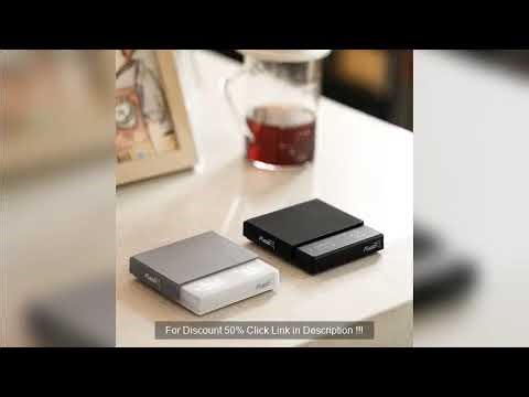 Fuego Kitchen Coffee Scale with Timer Rechargeable Digital Scale 0.1g Super Discount 50%