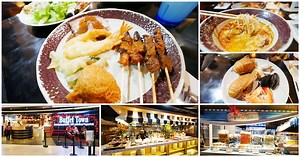 新加坡吃到飽美食 Buffet Town 海鮮、沙嗲任你吃～一次飽嚐新加坡特色料理 - 阿一一之食意旅遊