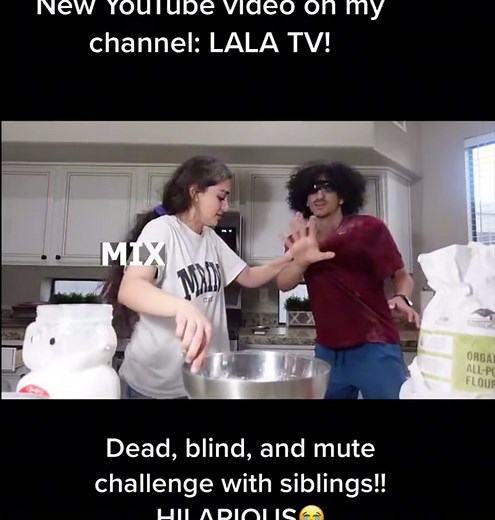 Sibling Challenge Video on Lala Tv Channel