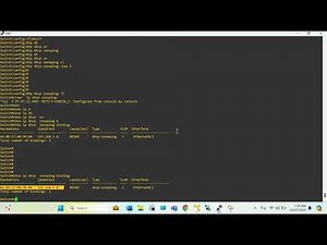 5 22 Dynamic ARP Inspection lab | CCNA 200-301