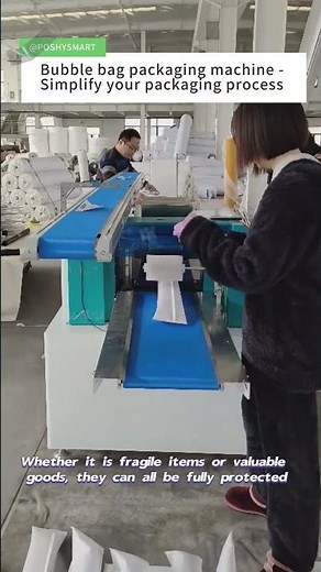 Bubble bag packaging machine - Simplify your packaging process