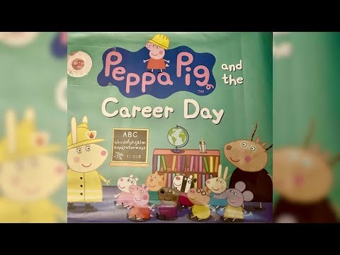 Peppa pig and the career day 🐷 👷‍♂️