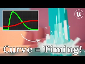 Ep.2 Curves and Setting Parameters Directly | UE5 Learning Niagara with Niagara Falls