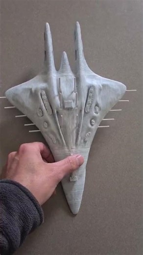 Stargate Atlantis Wraith Cruiser 3D Print Showcase (Primed & Ready to Paint)