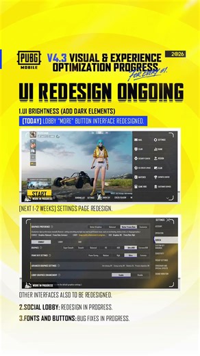 PUBG MOBILE | UI REDESIGN ONGOING