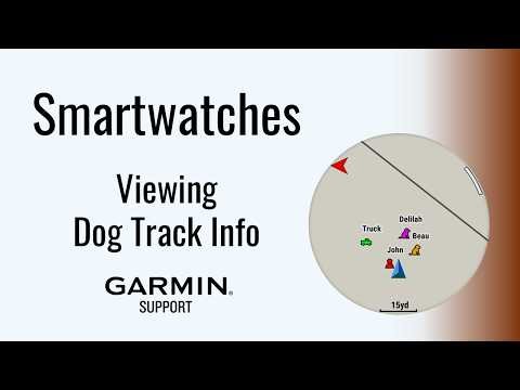 Garmin Smartwatches | Viewing Dog Track Info | Garmin Support