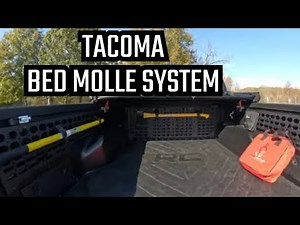 Toyota Tacoma Owners MUST SEE This FULL Bed Molle Panel System!