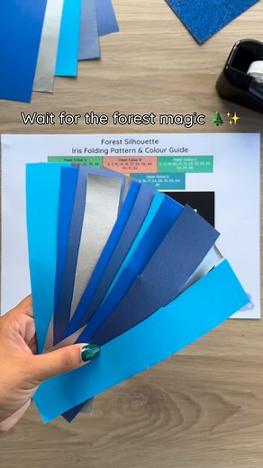 There’s just something magical about a twilight forest… 🌲💜 This iris-folded forest silhouette might be simple… but the moment it all comes together feels peaceful, calm and a little bit enchanting 😍 Especially with that sweet greeting: “Have a wonderful day” It’s the kind of card that feels like a deep breath… one fold at a time✨ Perfect for when you need a mindful moment and a beautiful design 😍 Tell me, who would you send this card to today? 🫶🏼 Crafting love, Amanda 🌸 #craftinspiration 