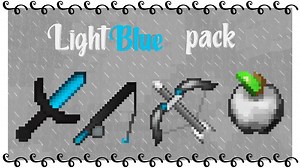 LightBlue Texture Pack PVP 1.7/1.8 [ x32 NO LAG ] Minecraft Texture Pack