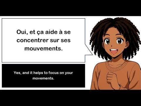 Learn French I Dialogue I Shadowboxing ou sac de frappe