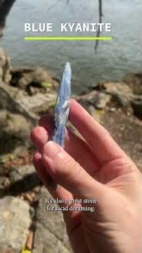 Blue Kyanite Aligns All Your Chakras At Once #crystals #chakras #spiritualhealing
