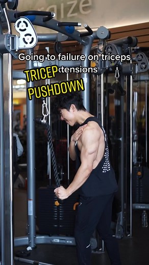 Optimizing Tricep Pushdown Workouts with Negative Reps