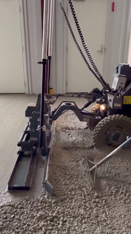 Easy money laser screed!