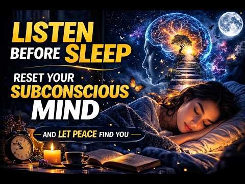 7 Minutes Before Sleep | Reprogram Your Subconscious Mind