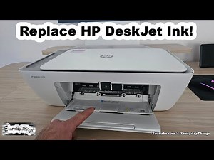 How to Replace Ink Cartridges on HP DeskJet Printer