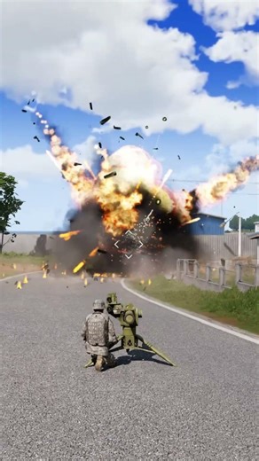 T-72 Hit by TOW 💥 Unexpected Ending!