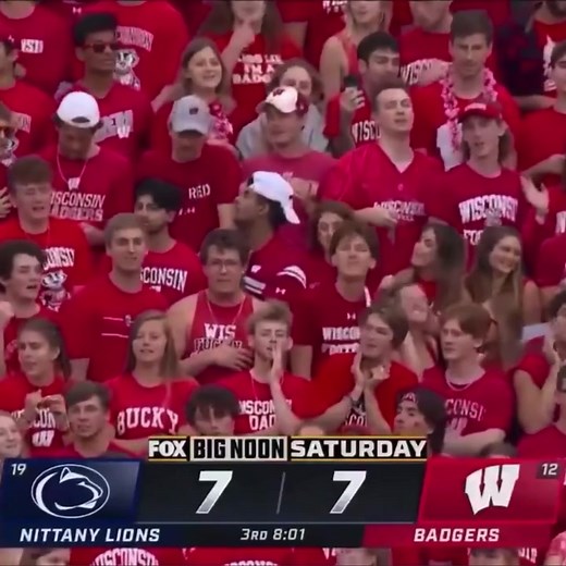 Camp Randall Stadium Sings ‘Buttercup’