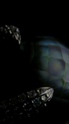 “Arcadia” in Greek mythology is a place of balance in nature like Utopia. Features an over the top gorgeous 12.8 mm top quality strong peacock green South Seas Tahitian hand faceted Pearl,14kx1 White Gold, 2 cts (187) of VSG Diamonds and 108 .70 cts AAA Tsavorite Garnets. This is a sexy ring and one I decided not to part with so I made a second one with a 12.4 mm Tahitian as beautiful and top quality that is available! Size 7. Custom orders welcomed with different pearls, metals and accents! A v