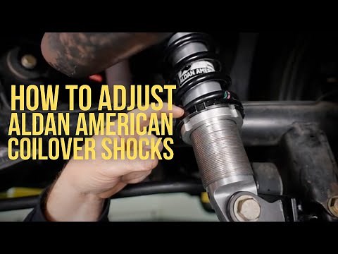 How To Adjust Coilover Shocks - Aldan American