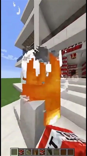 マイクラで作った豪邸をTNT１０００個で爆破されたから仕返しに5000個のTNTで友達の豪邸を爆破してみたw＃マイクラ＃ゲーム＃爆破＃AI