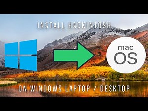 Install Hackintosh on Laptop / Desktop | Install Mac on your PC | 100% Working with wifi / graphics