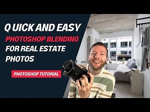 Quick and easy Photoshop blending for real estate photos