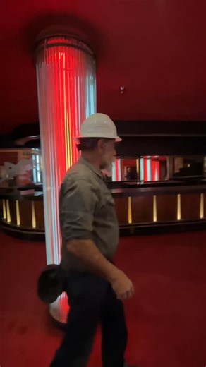 Paul shows us around the bar at the Earl Carroll Theatre which will soon get its exterior restored by @Signmakers_ follow along for more! | Museum of Neon Art