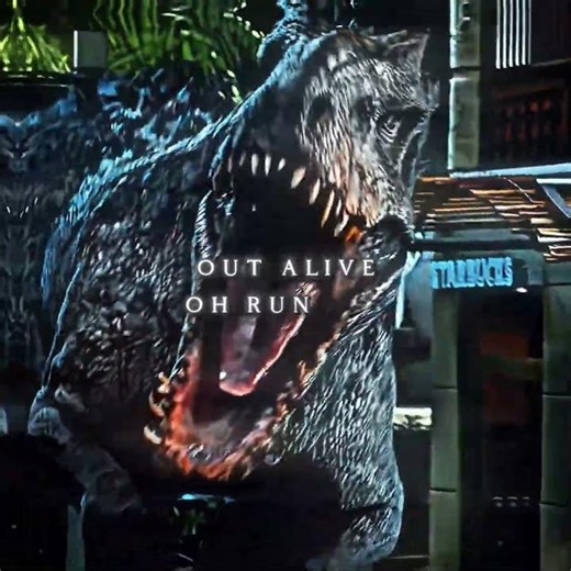 JW Indominus rex x Get out Alive || Ultra Slowed || [Edit]