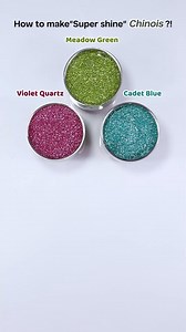 How to make Super shine Chinois Green_🎨 #colormixing #asmr #satisfying | Color Palette