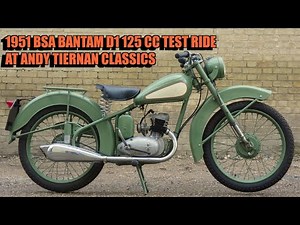 1951 BSA Bantam D1 125cc at Andy Tiernan Classics #09399BSA