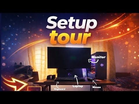 Desk Setup Tour 2026 || Gaming Setup || Laptop Setup