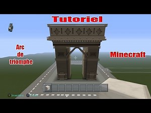 TUTO : Arc de triomphe Minecraft