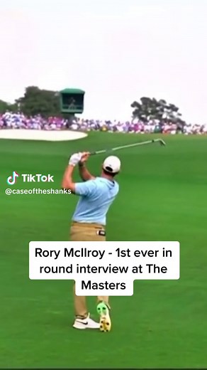 Rory McIlroy discusses his approach to a challenging hole at The Masters