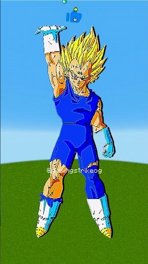 Saiyan Fury Unlocked in Pixel Art | Goku, Vegeta, Gohan & Bulma