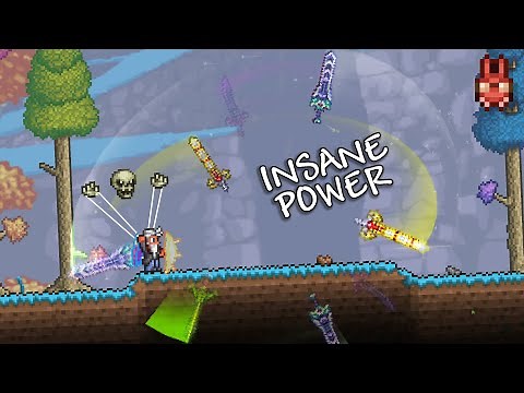 The ULTIMATE SWORD in Terrraria - THE ZENITH! Terraria Master Mode Let's Play #30