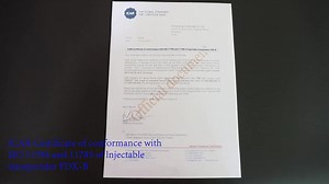 FDX-B 134.2KHz 2.12 X 12mm RFID Micro Chip Syringe Implant Pet Dog Animal Implant Temperature Microchip