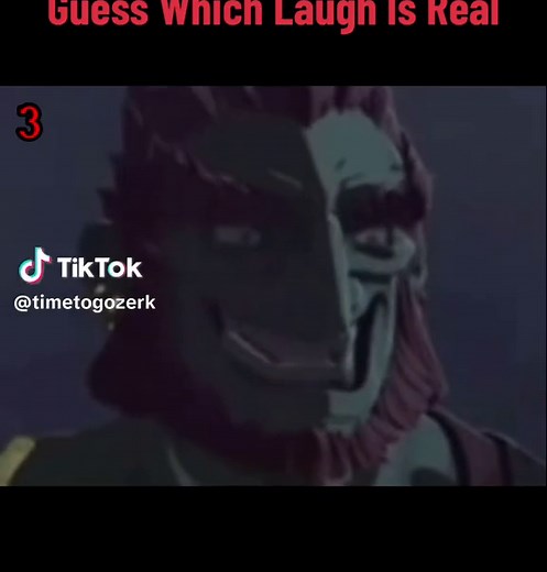 Which one is Ganon laugh? #ganon #ganondorf #calamityganon #tearsofthekingdomganon #ganondorftotk #legendofzelda #tearsofthekingdom #botw #nintendoswitch #zelda #nintendo #laugh #zeldamemes #fyp