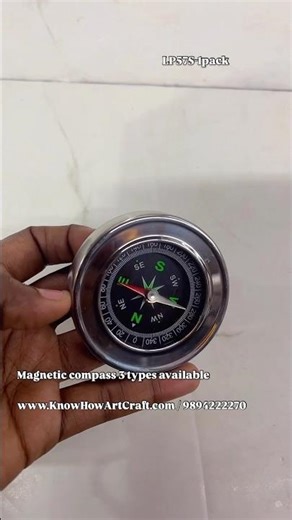 Magnetic compass for direction