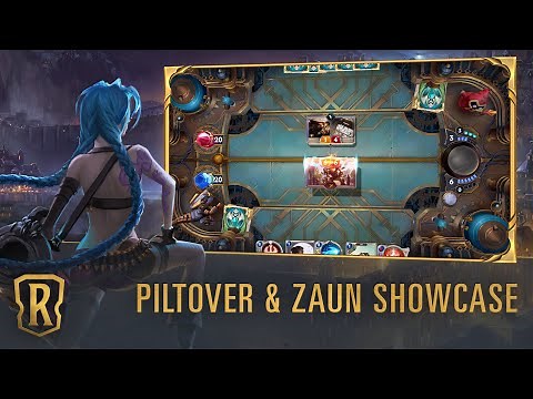 Piltover & Zaun Region Showcase | Gameplay - Legends of Runeterra