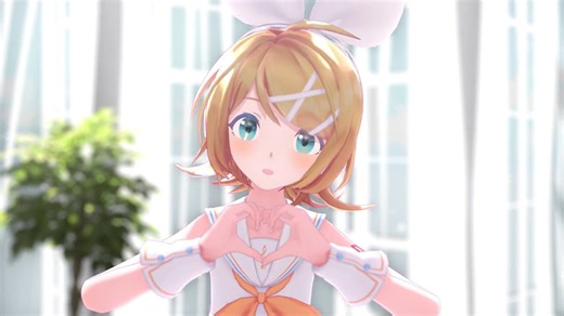 【MMD】「Lap Tap Love」Sour式鏡音リン