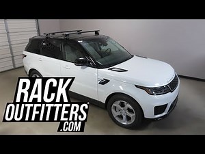 Land Rover Range Rover Sport with Rhino-Rack 2500 Vortex Roof Rack Crossbars
