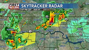 Williston could get hit. Stay weather aware as clusters of thunderstorms continue to form. More details as they get closer. | Meteorologist Kevin Lawrence