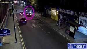 Ghetts CCTV shows 'shocking' driving before fatal hit-and-run