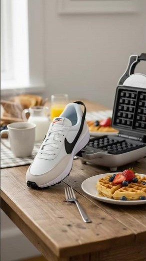 Nike waffle debut | From a simple waffle maker… to one of the most iconic Nike sneakers ever #nike