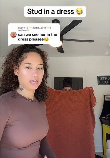 Lesbian Girlfriend Tries on Dress for the First Time