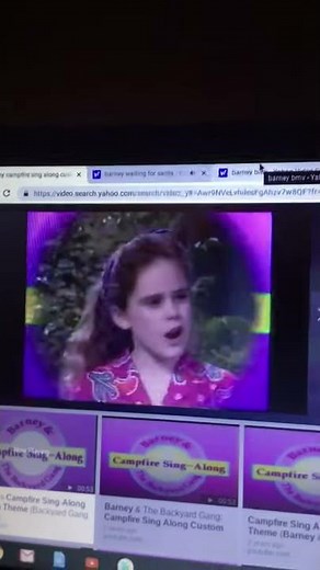 Barney waiting for Santa custom intro