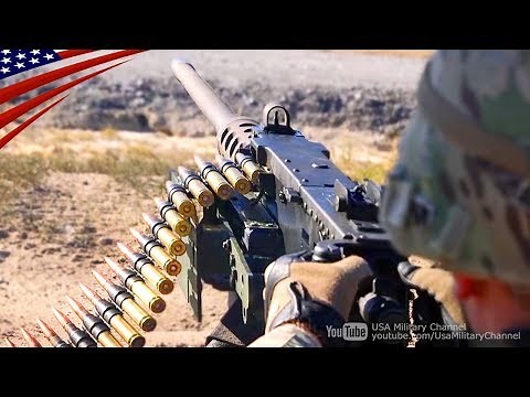 Browning M2 .50 Cal Heavy Machine Gun Live Fire Training
